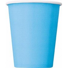9OZ POWDER BLUE CUPS