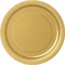 9IN GOLD PLATES