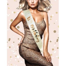 Rose Gold 18th Birthday Sash Rose Gold 18th Birthday Sash