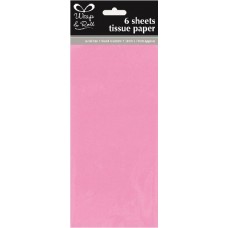 PINK TISSUE PAPER SHEETS