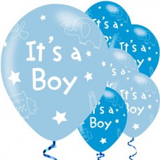 It's A Boy Balloons - 11'' Latex
