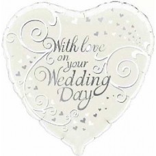 18IN ON YOUR WEDDING DAY FOIL