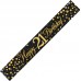 black glitz Happy 21st Birthday banner