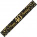 GLITZ BLACK 40 BANNER