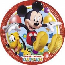  23CM PLAYFUL MICKEY PAPER PLATES