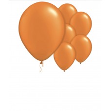 Orange Balloons - 11'' Pearl Latex