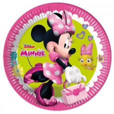Minnie Mouse Plates - 23cm Paper Party Plates