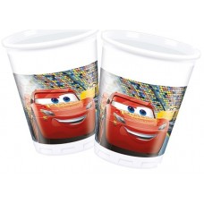 Disney Cars 3 - Plastic Party Cups - 200ml