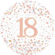 18IN SPARKLING FIZZ 18TH B/DAY FOIL 18IN SPARKLING FIZZ 18TH B/DAY FOIL