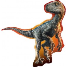 38IN JURASSIC WORLD RAPTOR SUPERSHAPE FOIL