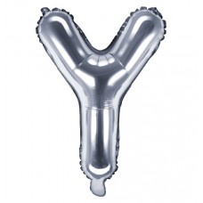 35CM SILVER LETTER Y AIR FILL FOIL 35CM SILVER LETTER Y AIR FILL FOIL