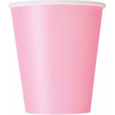  9OZ LOVELY PINK CUPS