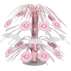 Umbrellaphants Pink Party Mini Cascade Table Centrepiece - 21cm