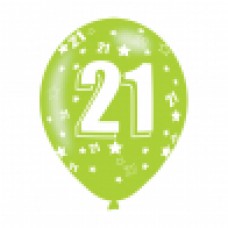 27.5CM 21ST BIRTHDAY BALLOONS