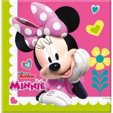 Minnie Mouse Party 2ply Paper Napkins - 33cm