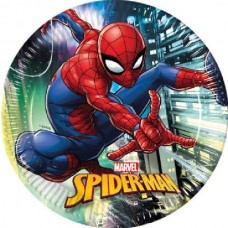 Spiderman Team Up Party Plate - 23cm