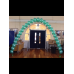 Helium balloon arch 