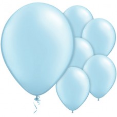 Blue Balloons - 11" Metallic Late