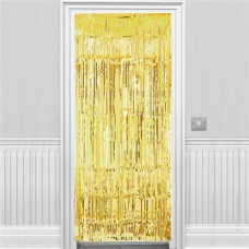 Gold Foil Door Curtain