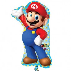 Super Mario SuperShape Balloon - 33" Foil