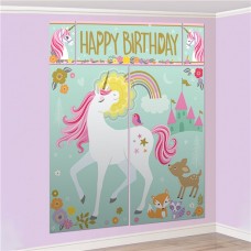 Magical Unicorn Photo Booth Kit - Props & Backdrop