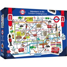Adventures on the London Underground 250 Extra Large Piece Jigsaw