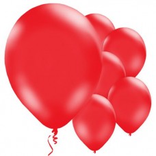Red Balloons - 11'' Pearl Latex